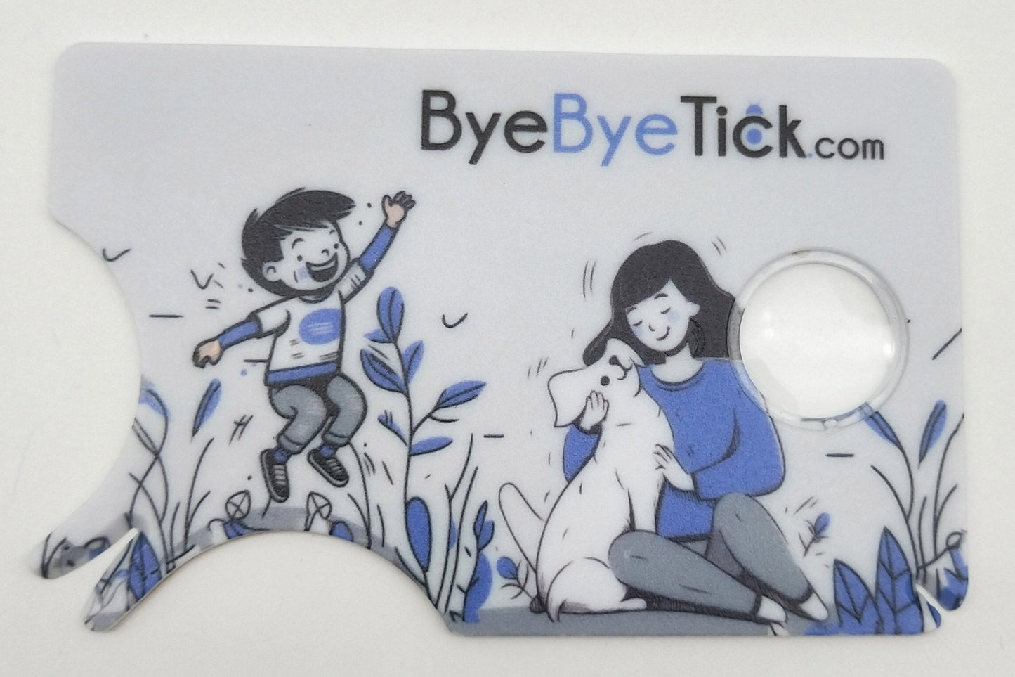 Tick Removal Card - ByeByeTick.com - Marque de Dialekta